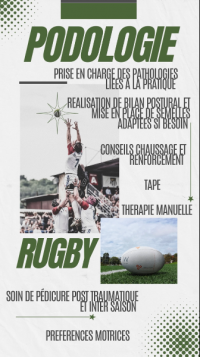 La podologie au service du Rugby 